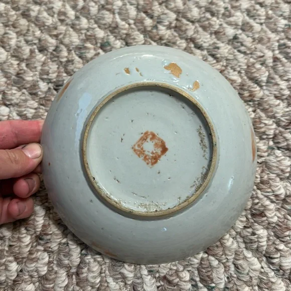 Rare Antique 3 Chinese Porcelain 18c-19c Plates China Antique Kitchen - Picture 8 of 12